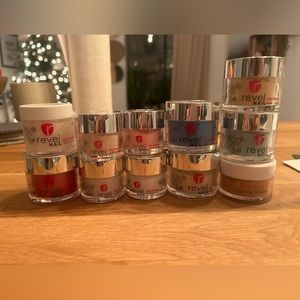 11 dip powders for nails (revel nail brand)